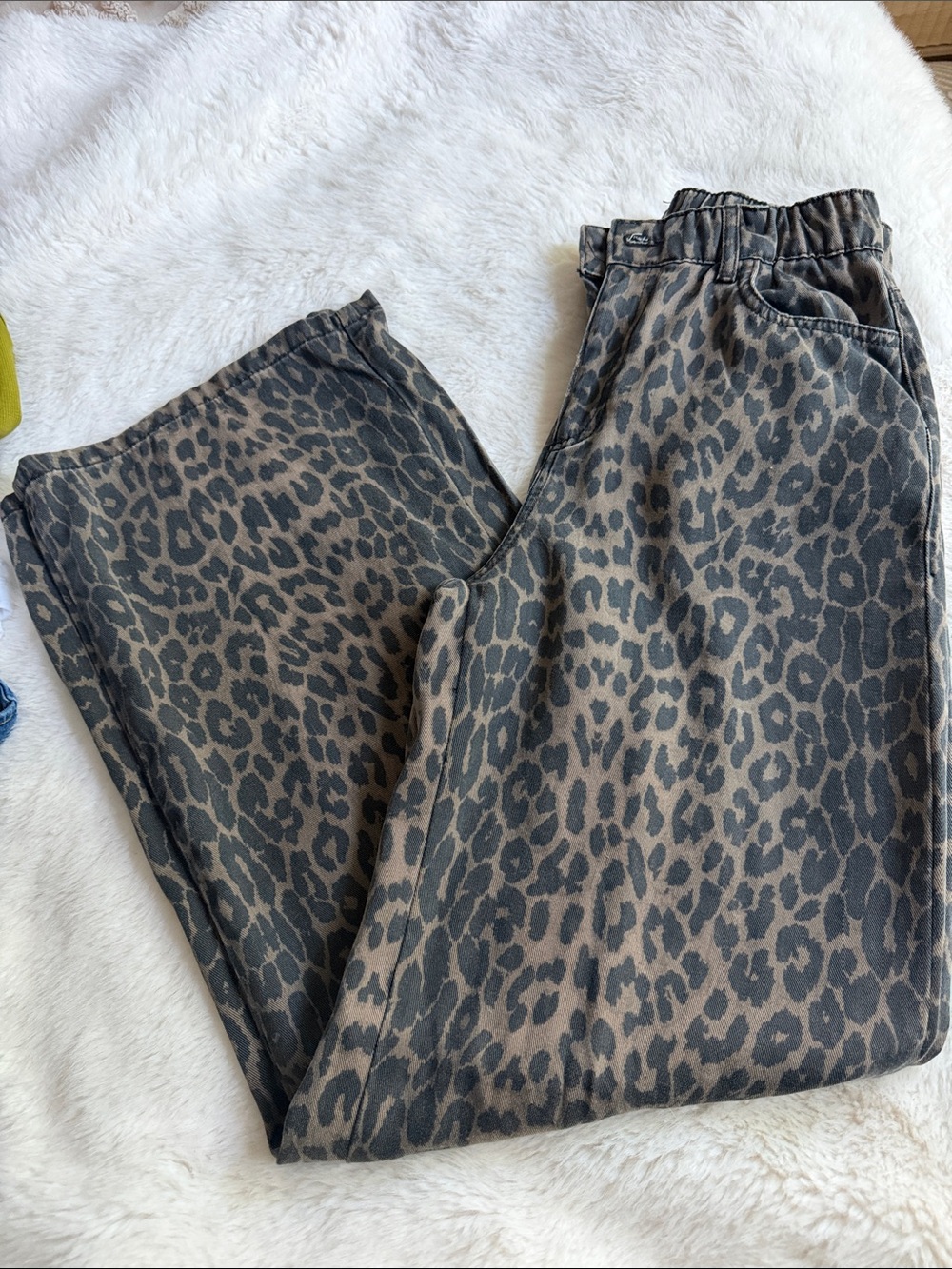 Calzedonia Straight Leg Women’s Jeans in Leopard Print